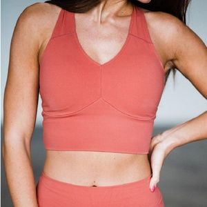 Balance Athletica Define Top Rose in Small